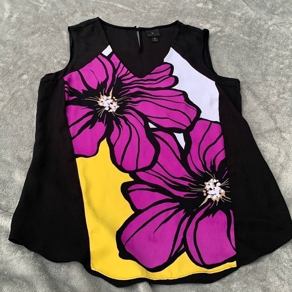 Worthington Floral Tank Top